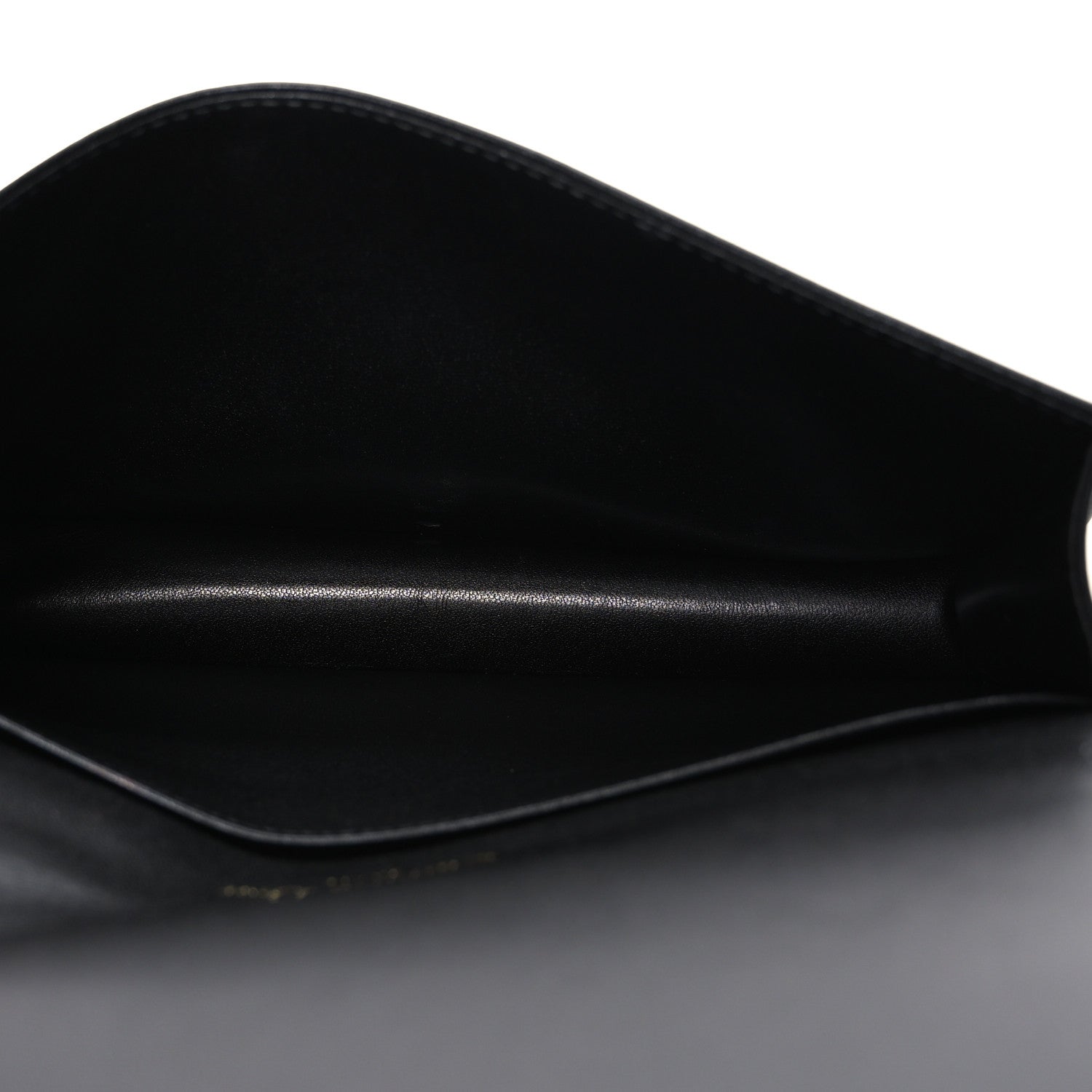 Christian Dior Lambskin Cannage Lady Dior Pouch Black