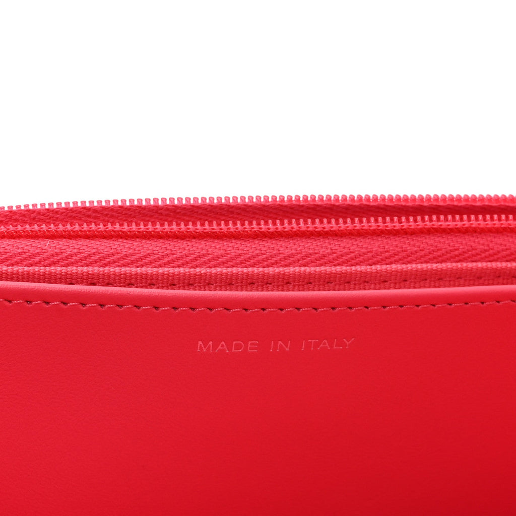 Chanel Caviar Quilted Wallet on Chain WOC Dark Pink