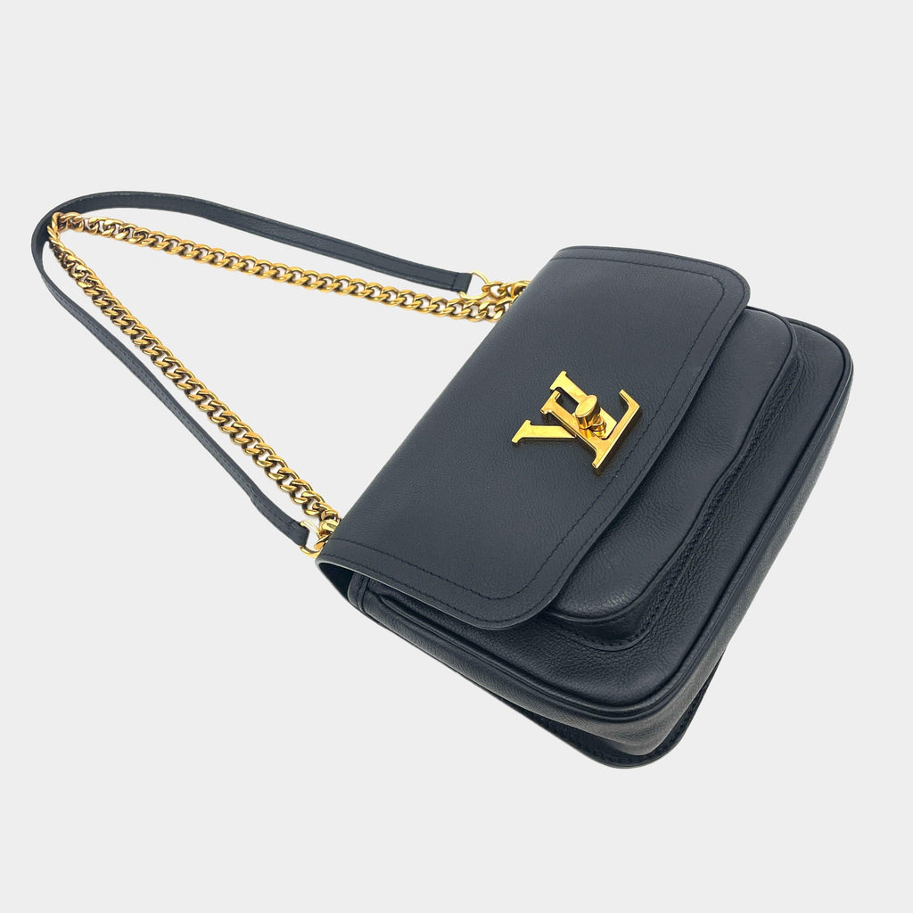 LOUIS VUITTON Lockme Chain Bag PM Noir