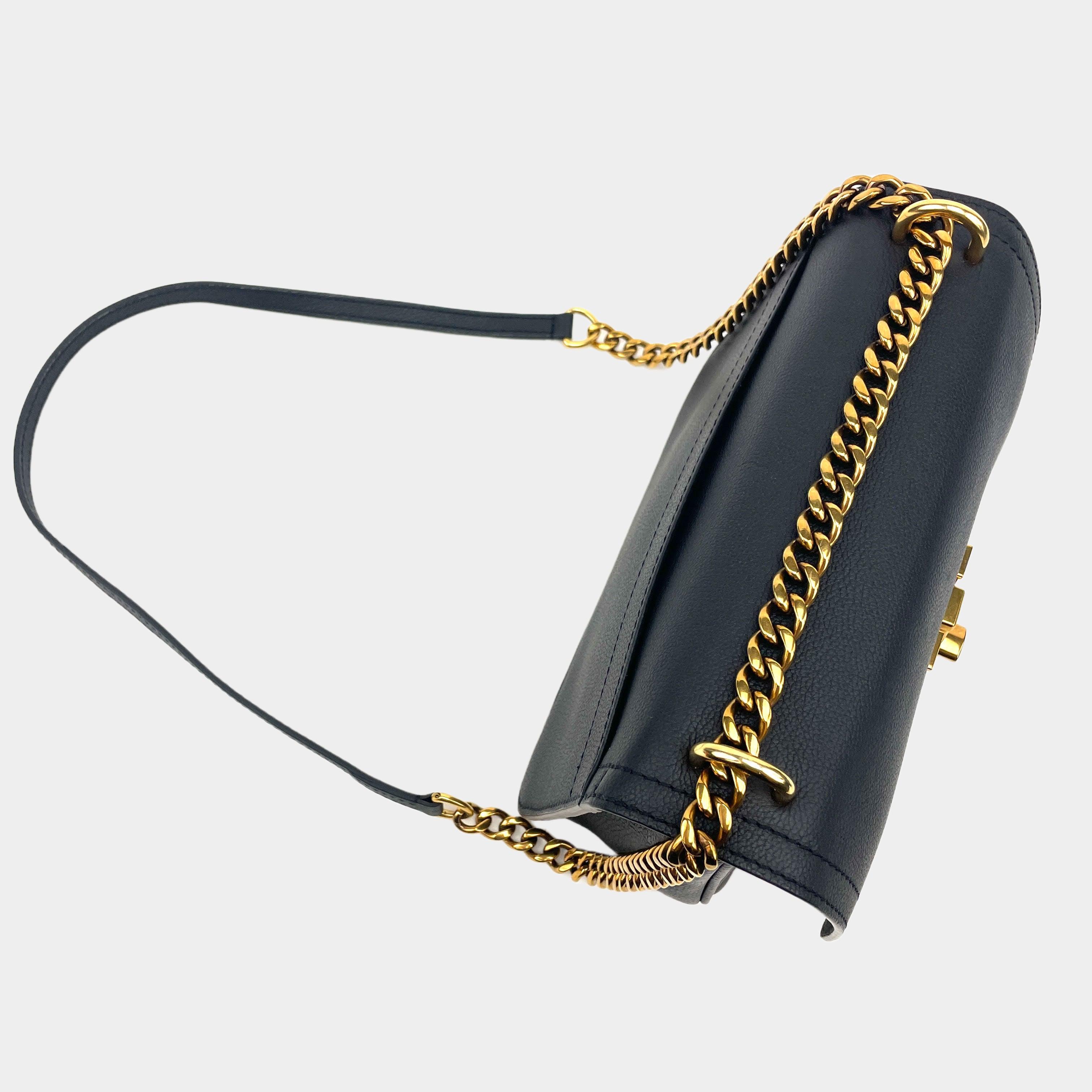 LOUIS VUITTON Lockme Chain Bag PM Noir