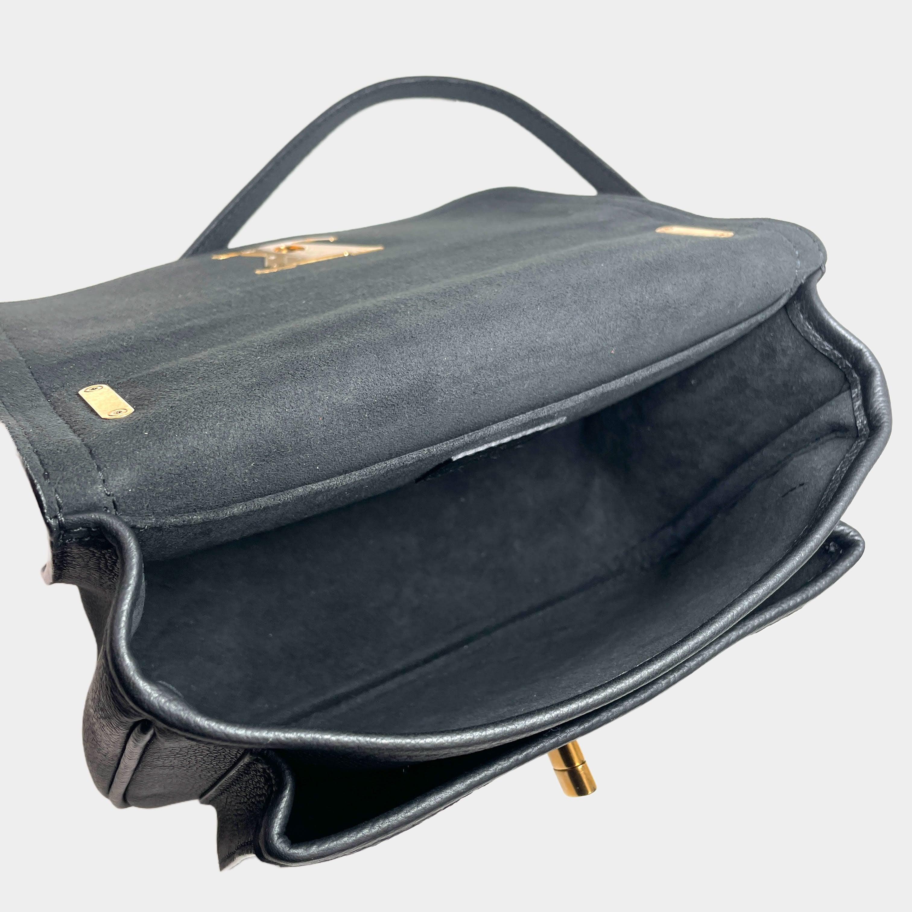 LOUIS VUITTON Lockme Chain Bag PM Noir