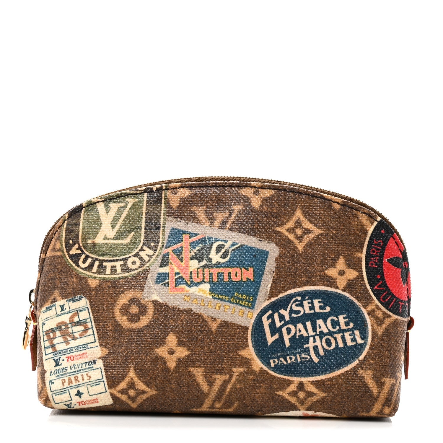 Louis Vuitton Monogram Flight Mode Cosmetic Pouch