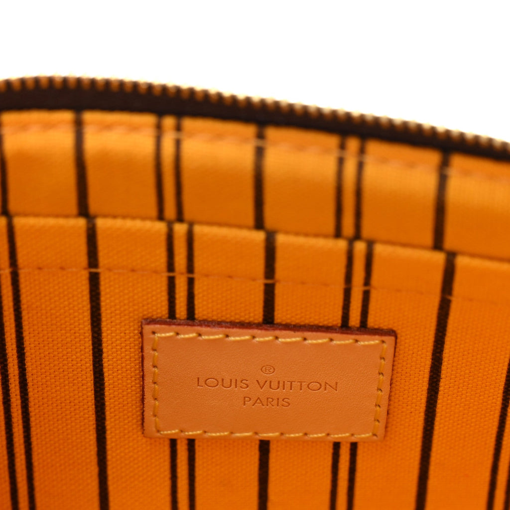Louis Vuitton Monogram Neverfull MM GM Pochette Mimosa