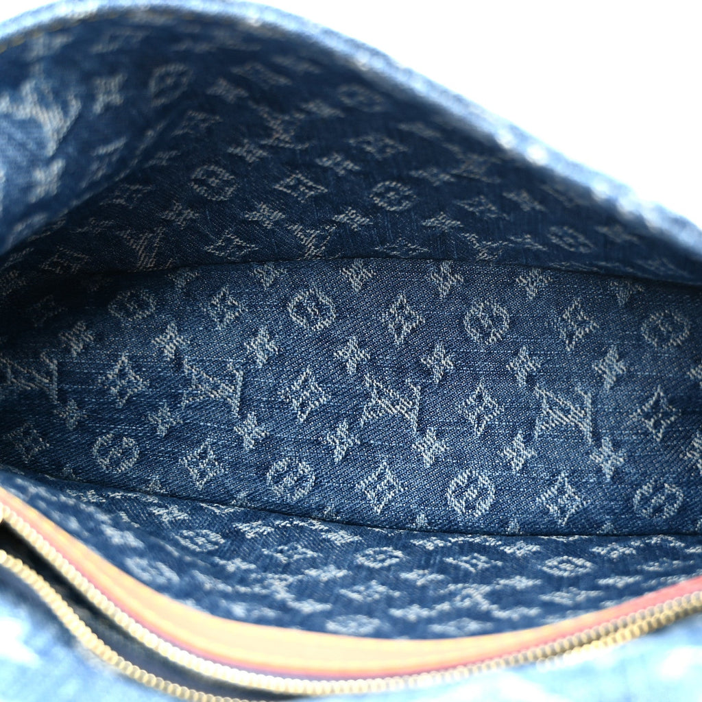 Louis Vuitton Monogram Denim Diane Blue