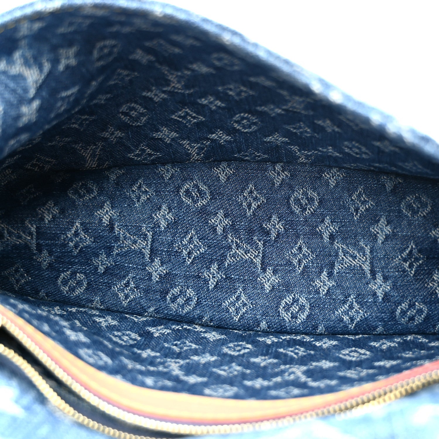 Louis Vuitton Monogram Denim Diane Blue