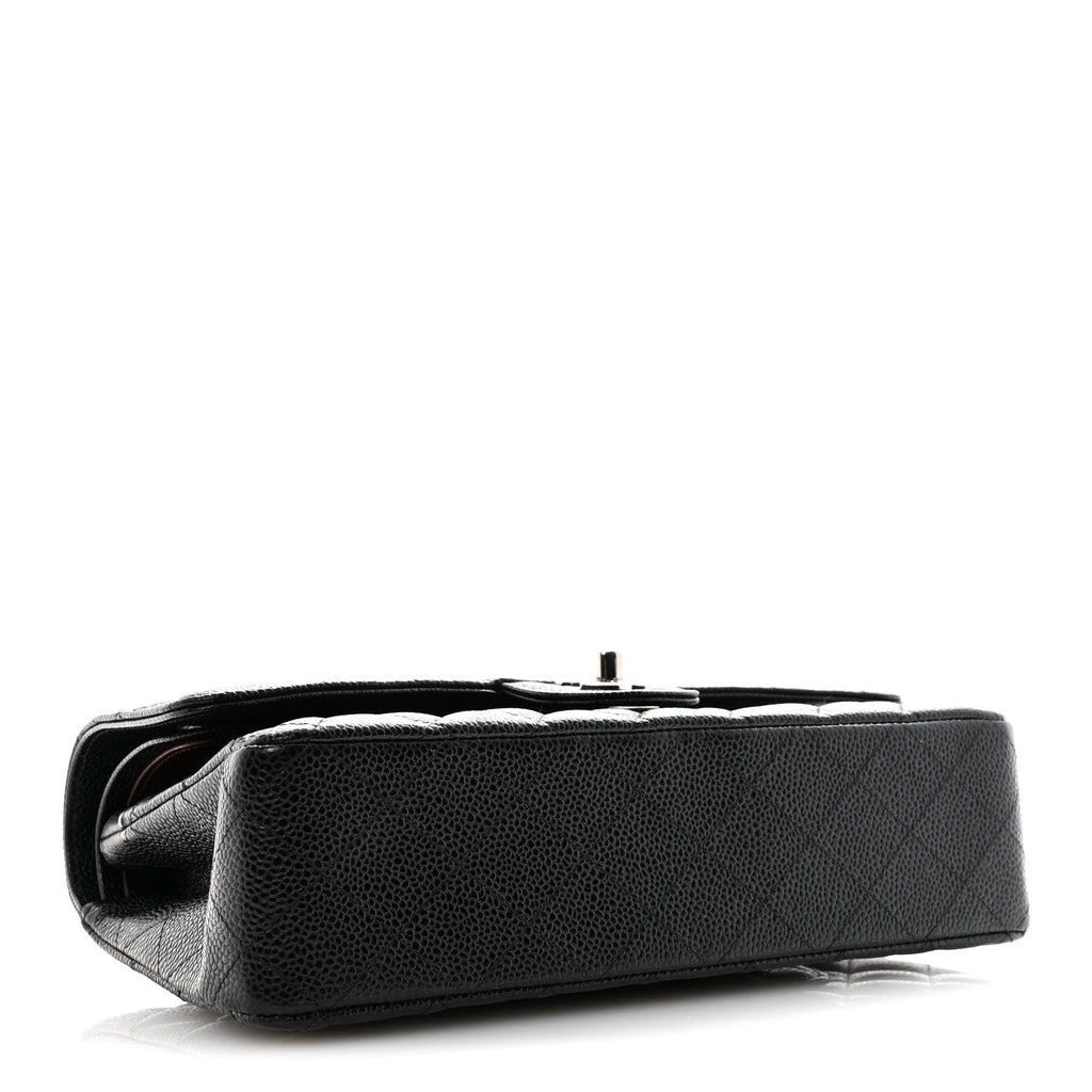Chanel Caviar Quilted Medium Double Flap Black