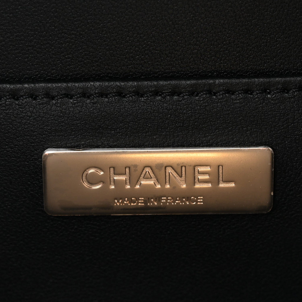 Chanel Lambskin Quilted Coco Click Bag Black