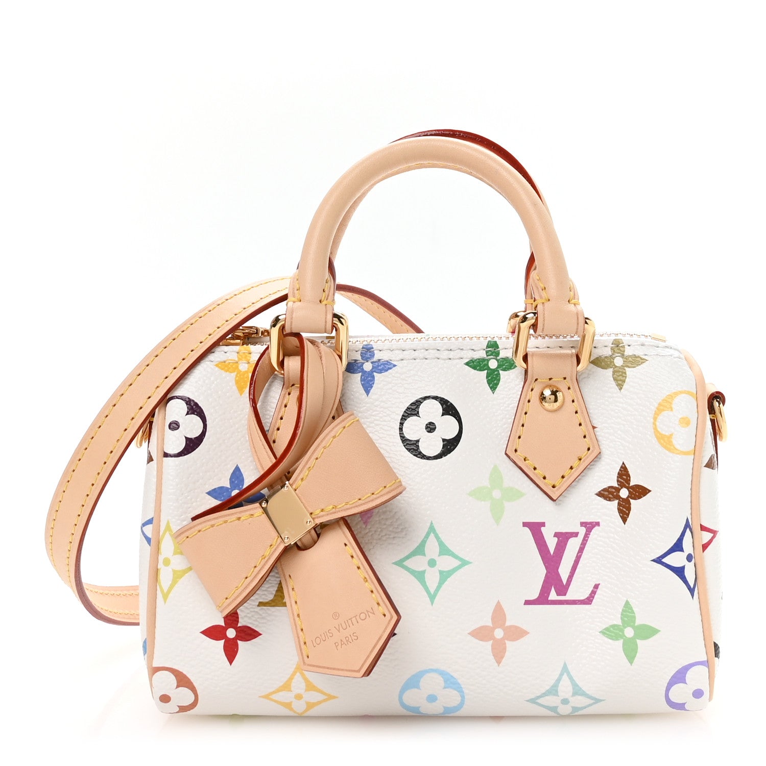 Louis Vuitton LV X TM Monogram Multicolor Nano Speedy White