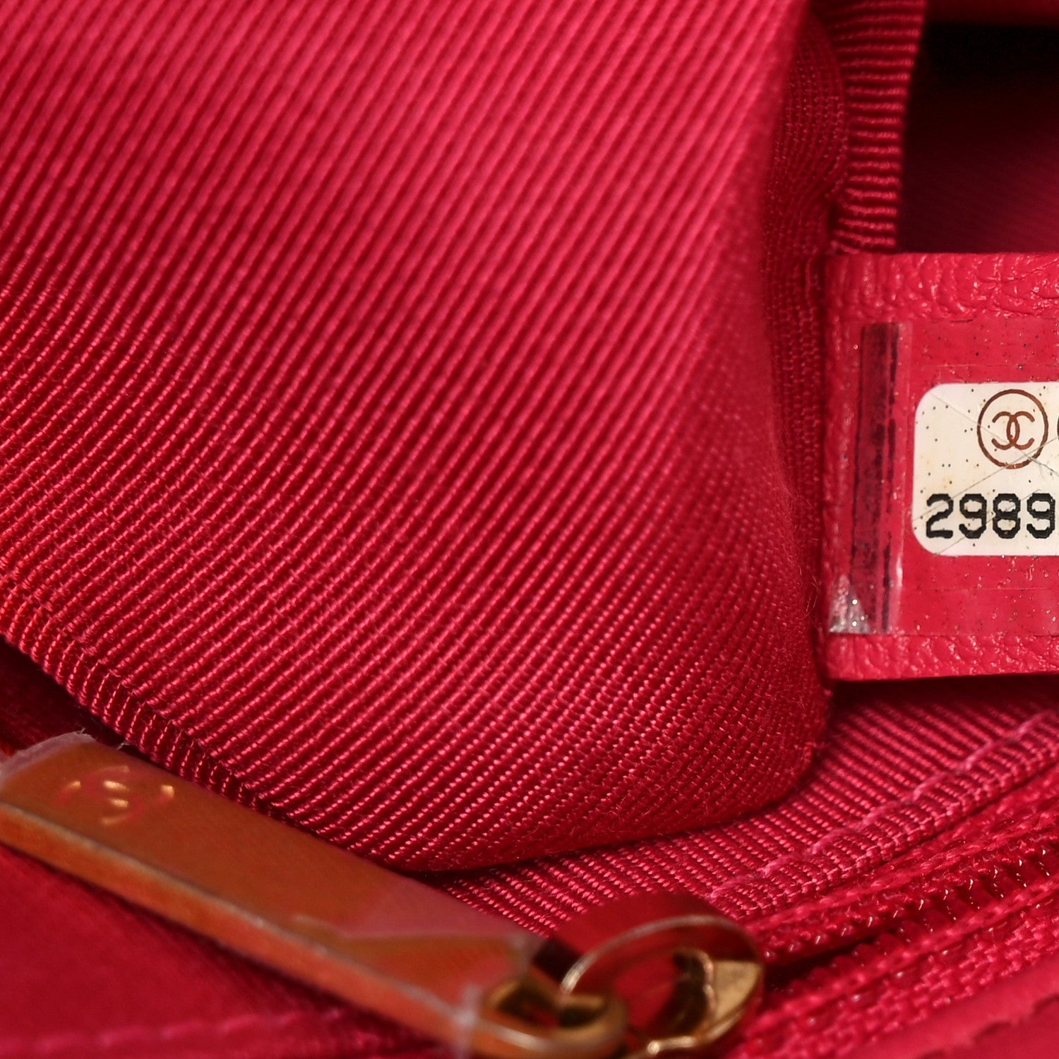 Chanel Goatskin Quilted Large Chanel 19 Flap Dark Pink