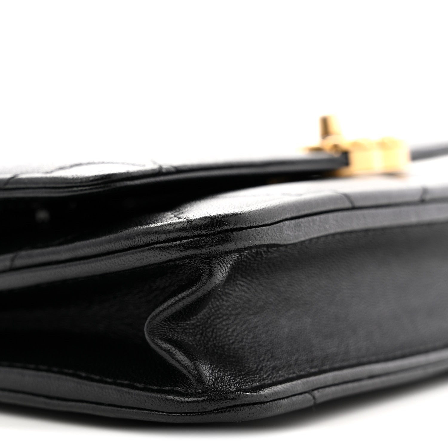 Chanel Lambskin Quilted Chanel 19 Wallet On Chain WOC Black