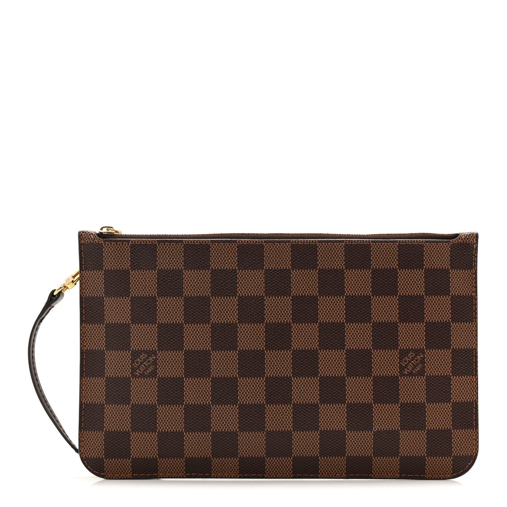 Louis Vuitton Damier Ebene Neverfull MM GM Pochette