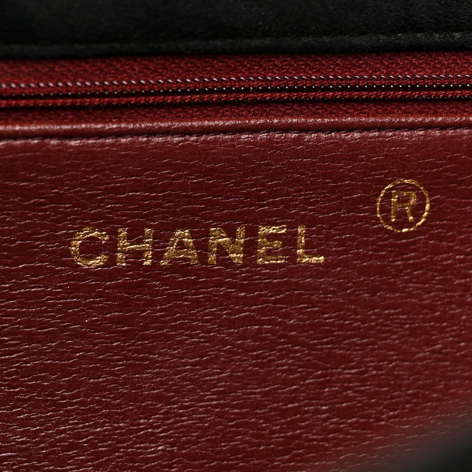 Chanel Suede Quilted Medium Single Flap Black