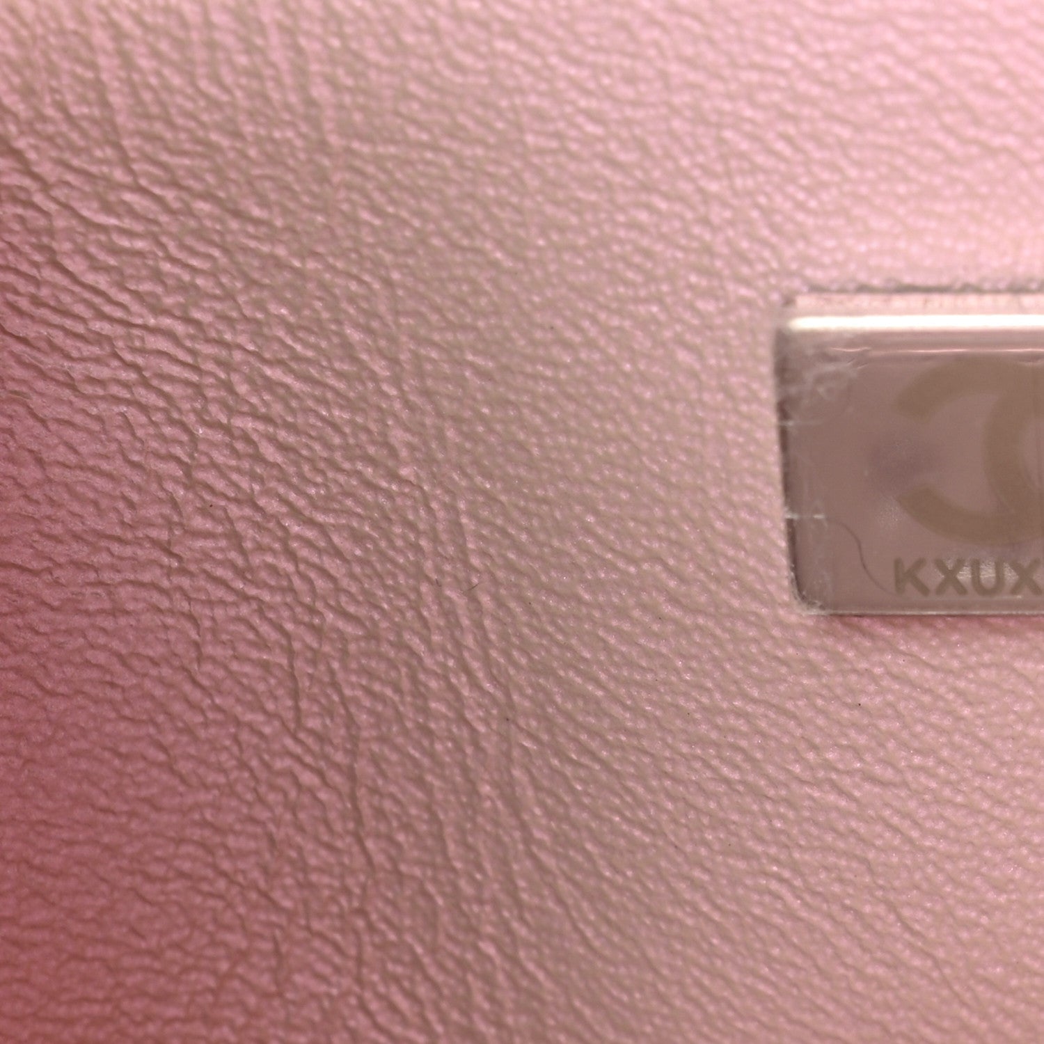 Chanel Iridescent Calfskin Quilted Mini Rectangular Flap Pink