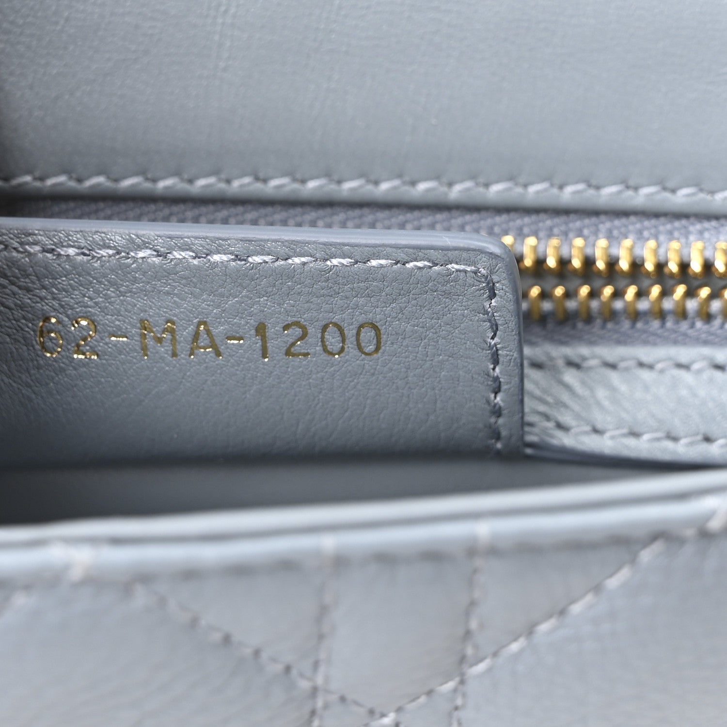 Christian Dior Calfskin Cannage Small Caro Bag Cloud Blue