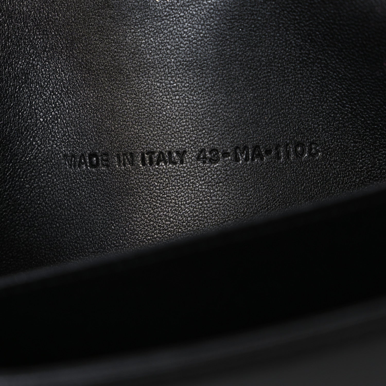 Christian Dior Lambskin Cannage Lady Dior Pouch Black