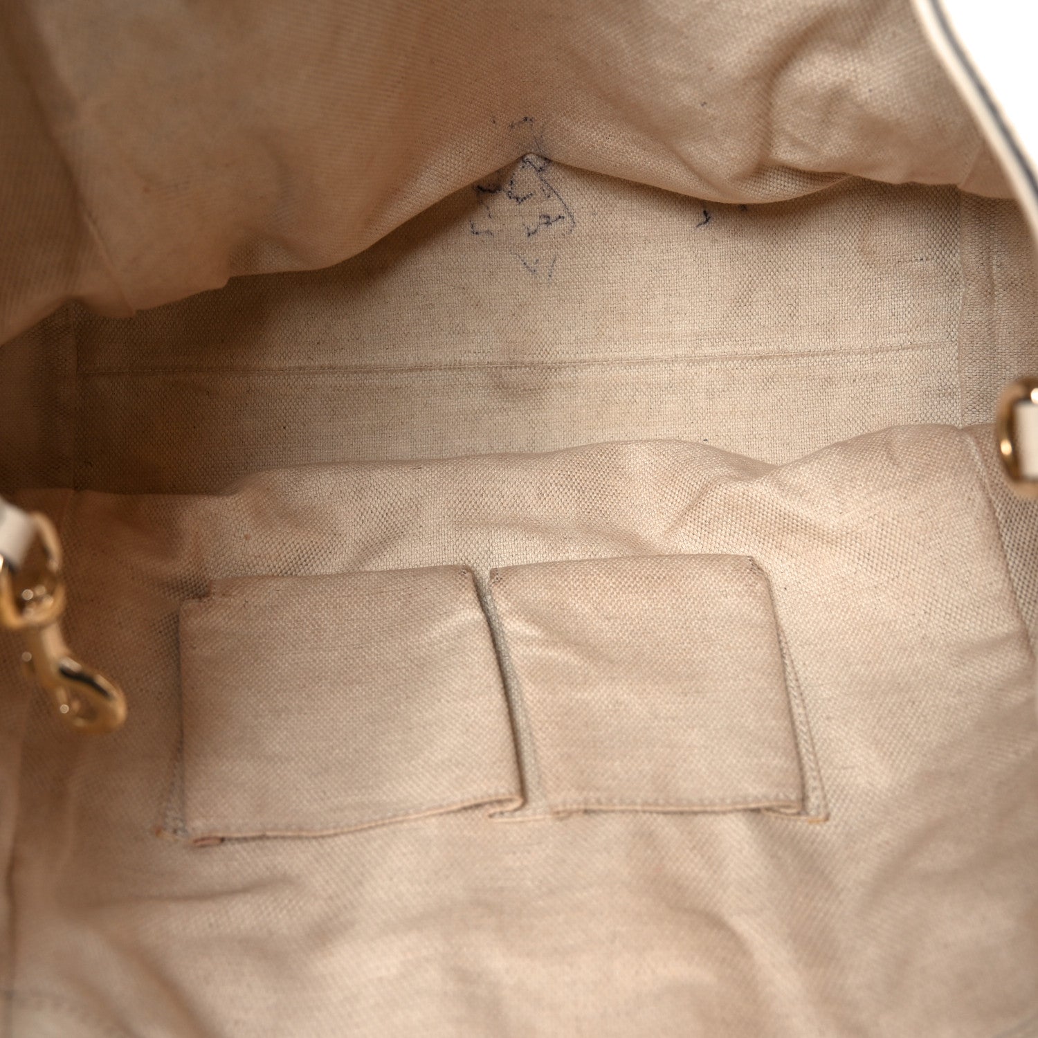 Gucci Pebbled Calfskin Medium Soho Shoulder Bag Off White