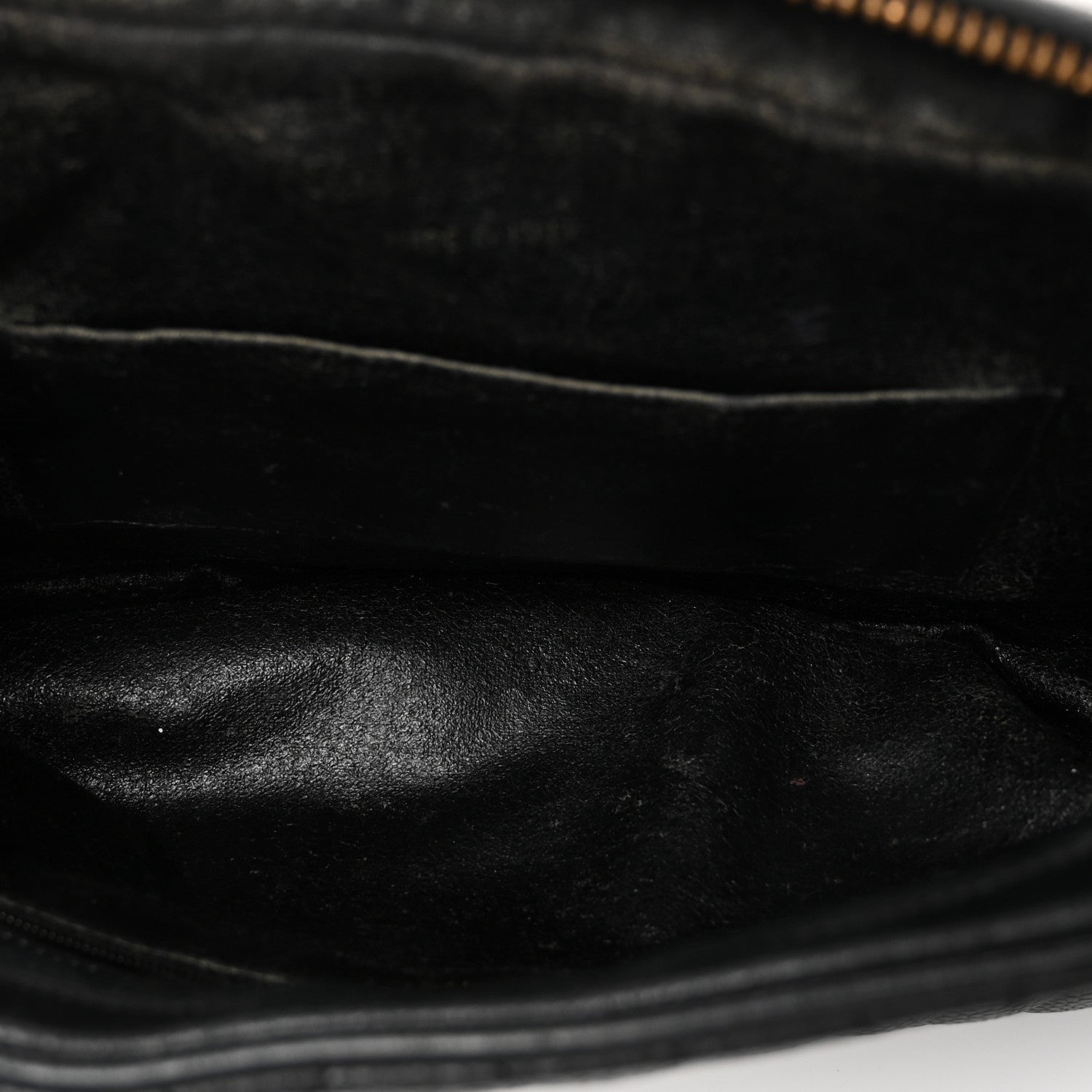 Chanel Caviar Quilted Flap Shoulder Bag Black