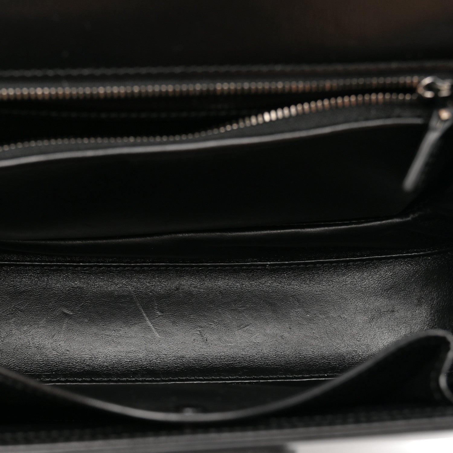 Gucci Boarded Dyana Lux Calfskin Web Monochrome Medium Bamboo 1947 Top Handle Bag Black