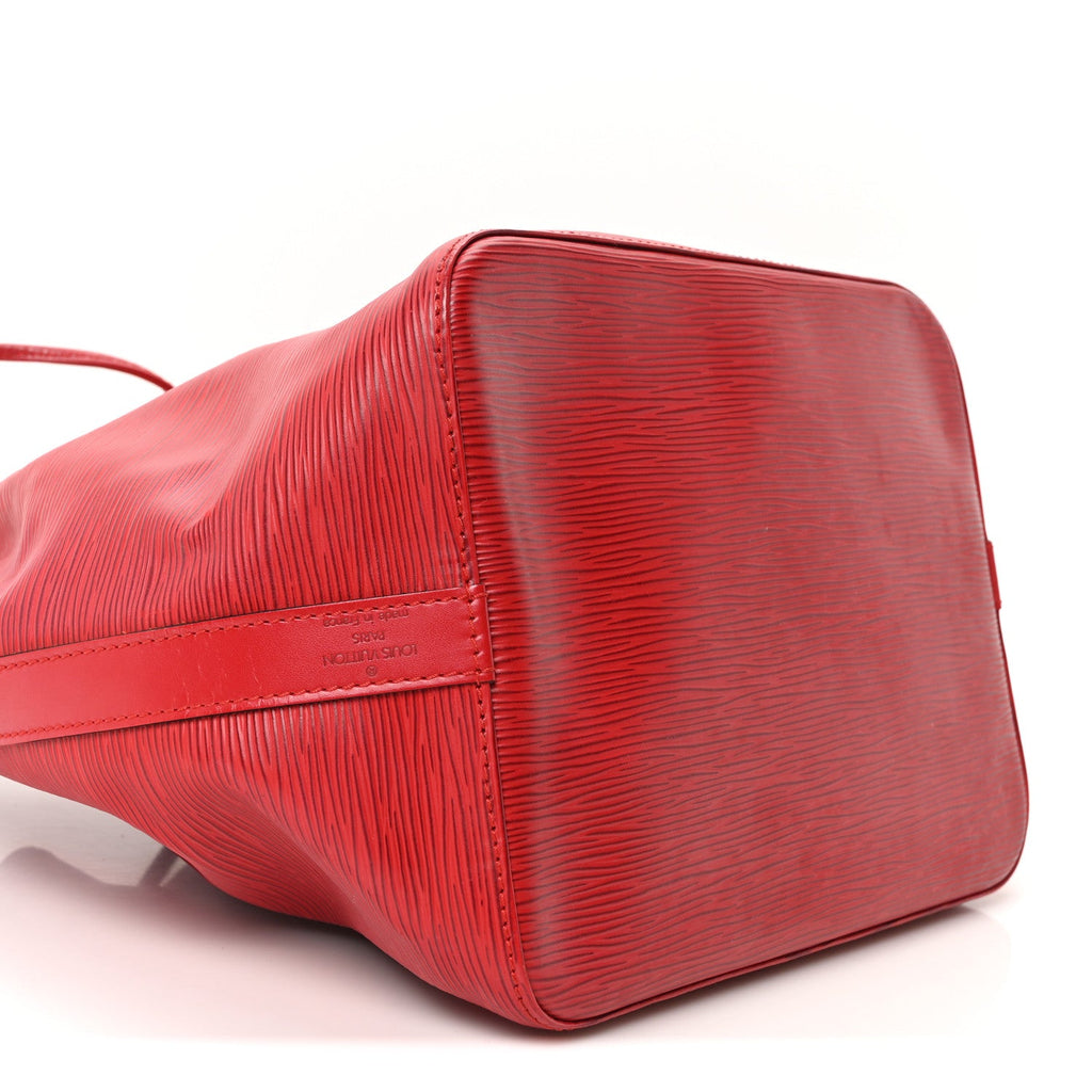 Louis Vuitton Epi Petit Noe Castillan Red