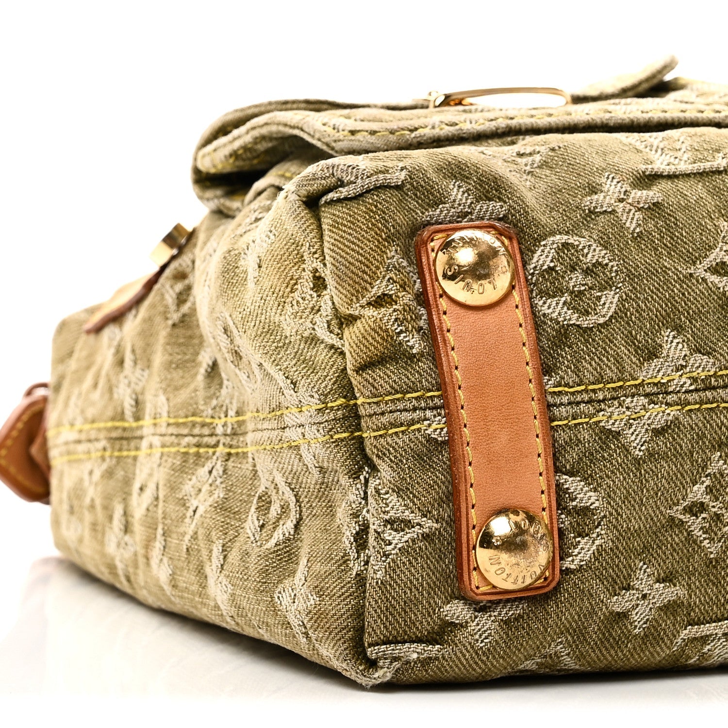 Louis Vuitton Monogram Denim Baggy PM Lichen