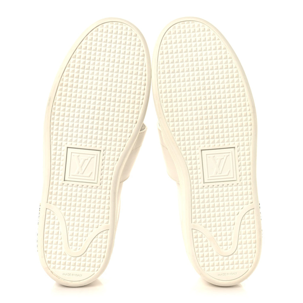 Louis Vuitton Calfskin Front Row Sneaker 36.5 White