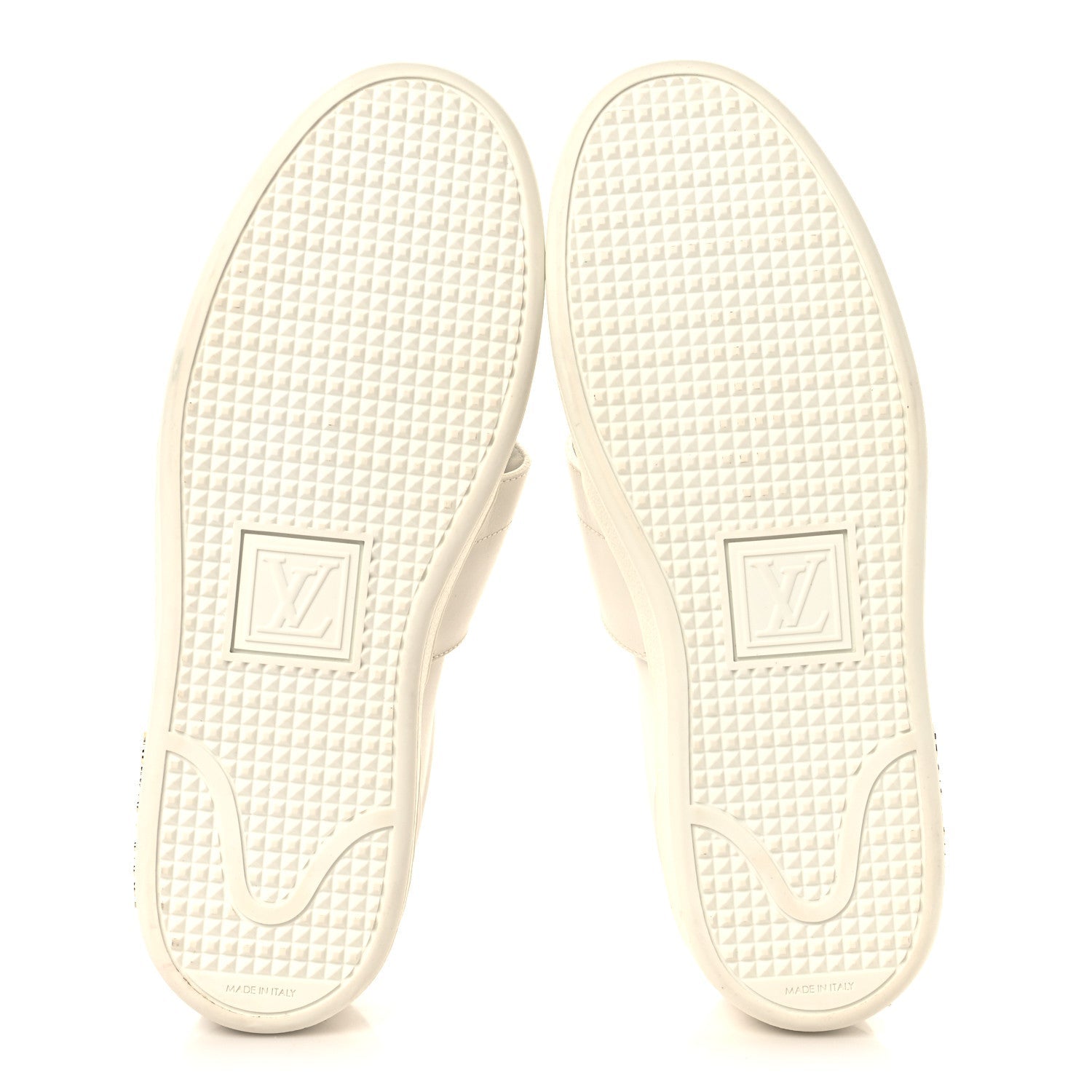 Louis Vuitton Calfskin Front Row Sneaker 36.5 White