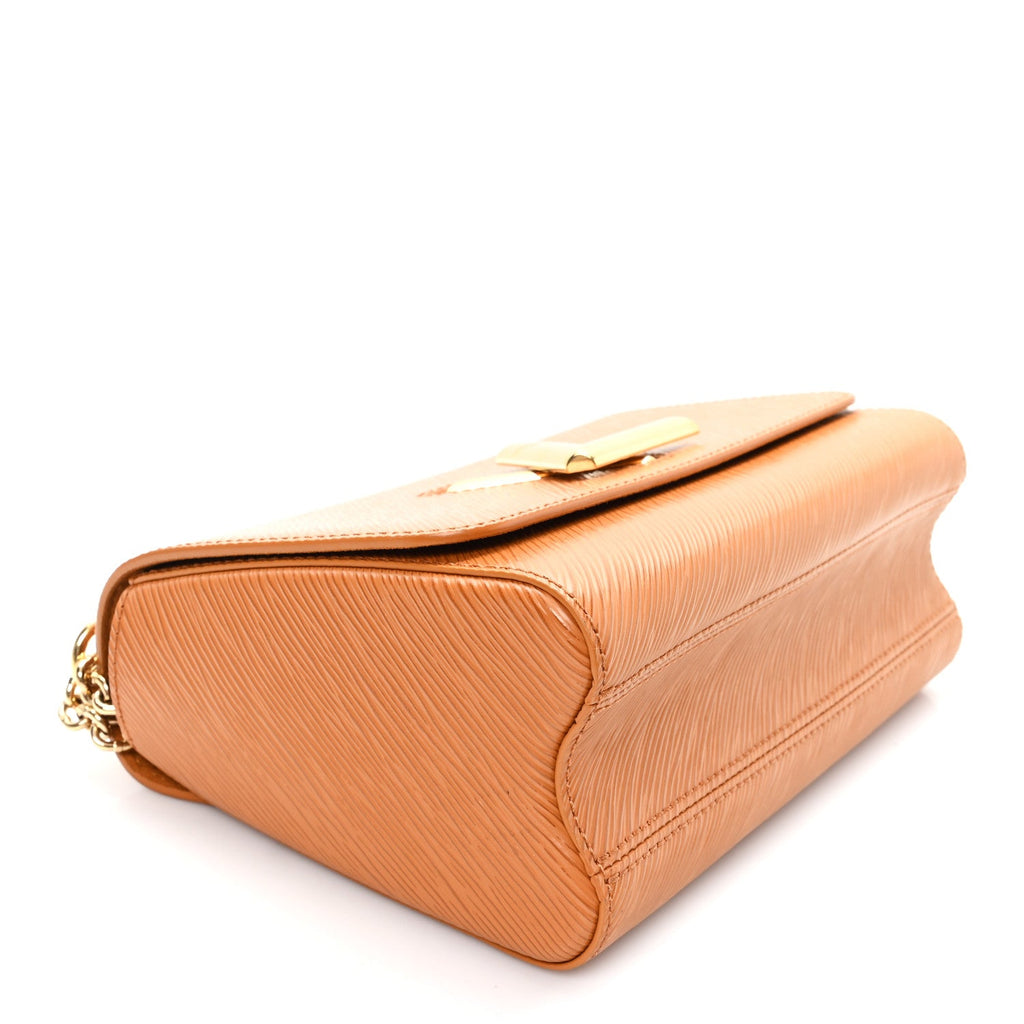 Louis Vuitton Epi Twist Shoulder Bag MM Gold Miel