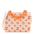 Louis Vuitton LV x SY Lambskin Monogram Coussin BB Pearl