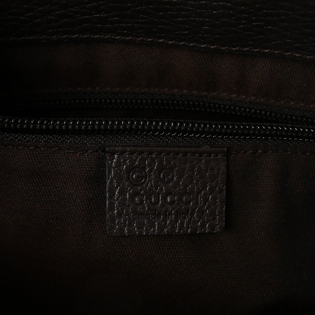 Gucci GG Monogram Large Joy Tote Bag Dark Brown