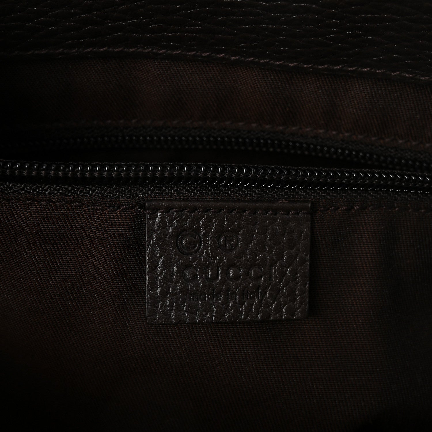 Gucci GG Monogram Large Joy Tote Bag Dark Brown