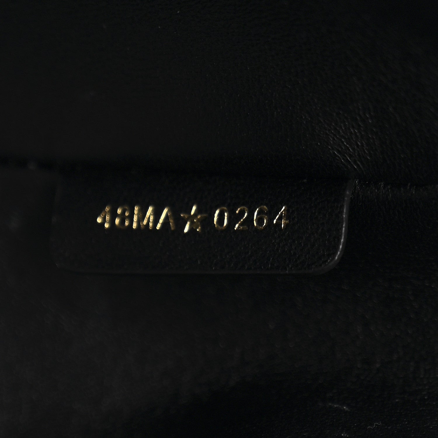 Christian Dior Lambskin Macrocannage DiorStar Hobo Bag Black