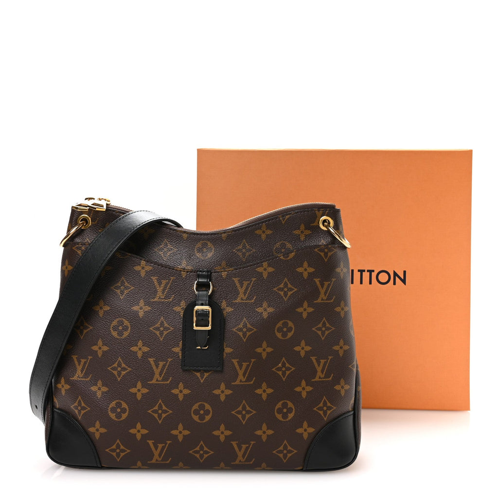 Louis Vuitton Monogram Odeon MM Black