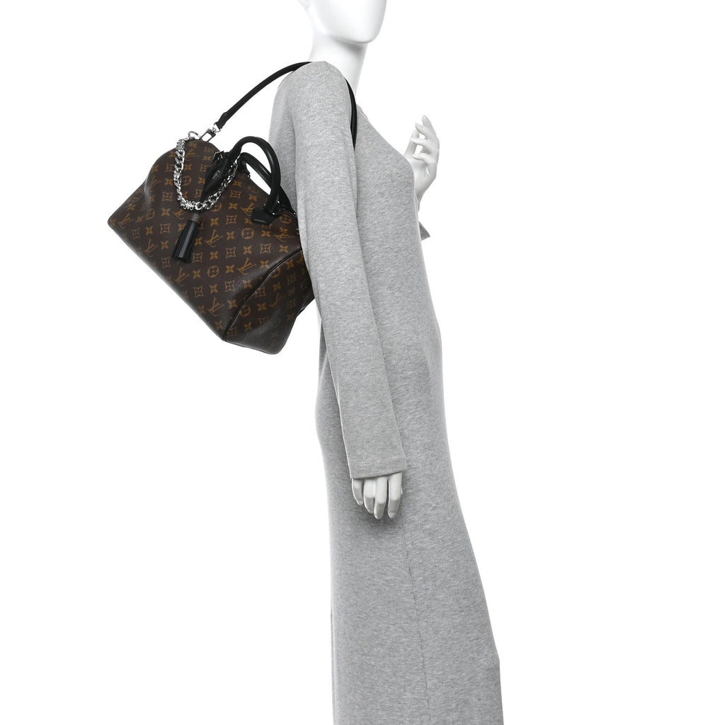 Louis Vuitton Monogram Speedy Soft 30 Dark