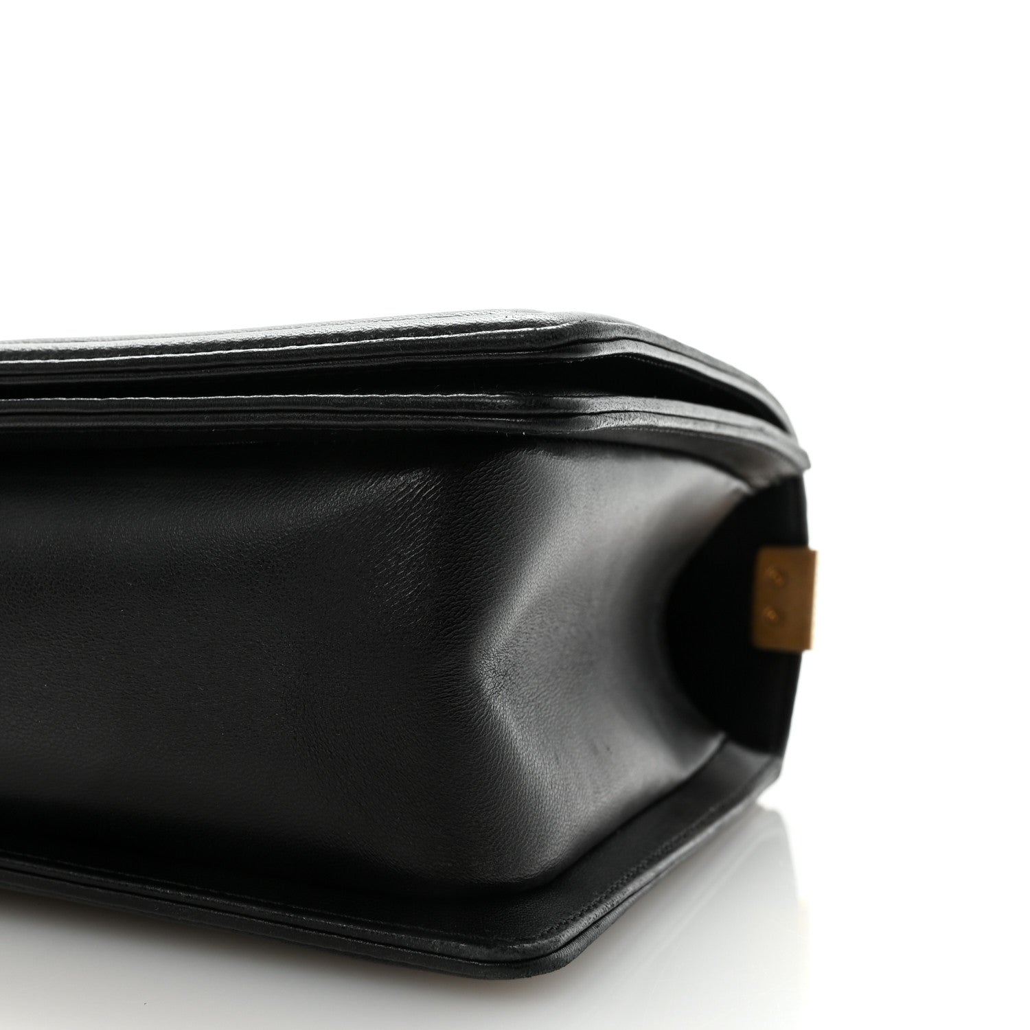 Chanel Lambskin Quilted New Medium Boy Flap Black