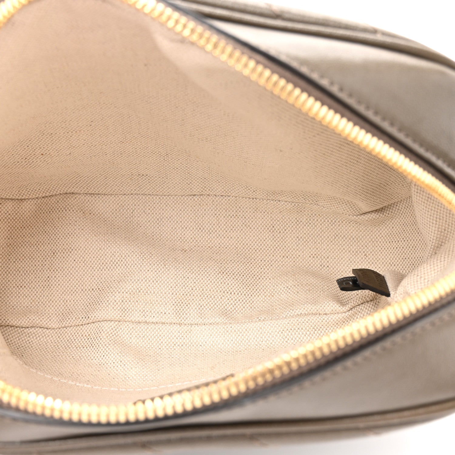 Gucci Sakai Be Green Calfskin Diagonal Stitched Small Blondie Shoulder Bag Craclet Brown
