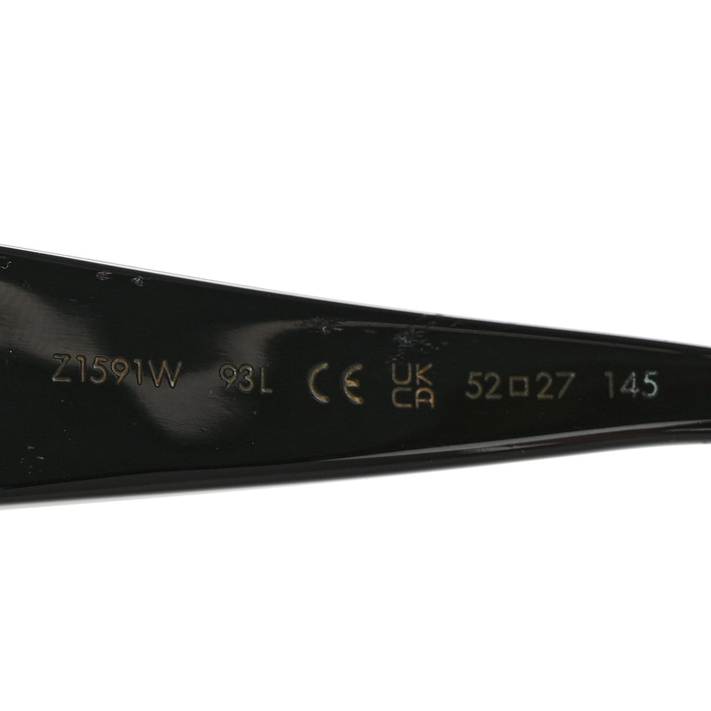 Louis Vuitton X NIGO Acetate 1.1 Zillionaires Sunglasses Z1591W Black