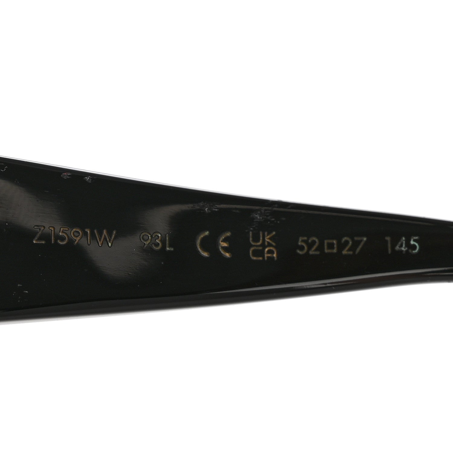 Louis Vuitton X NIGO Acetate 1.1 Zillionaires Sunglasses Z1591W Black