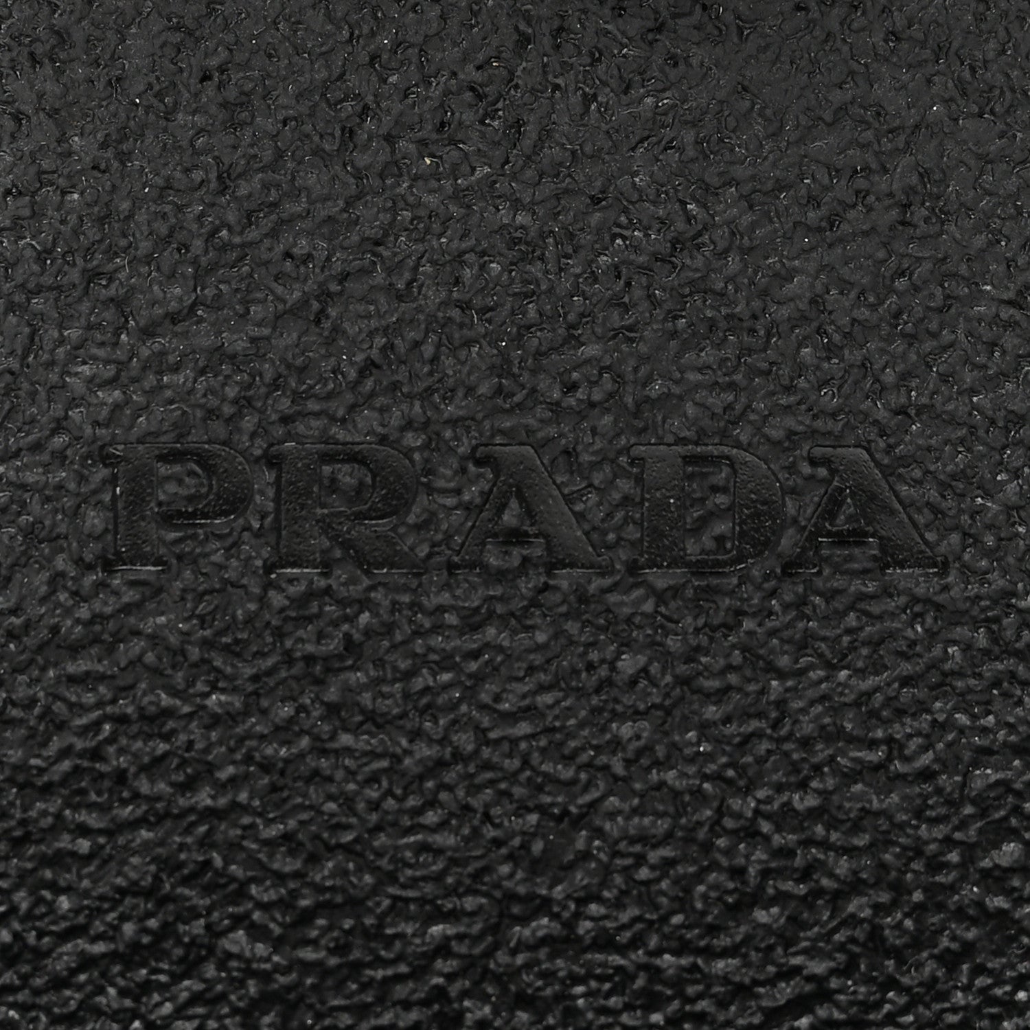 Prada Re-Nylon Gabardine Metal Triangle Logo Monolith Pouch Pocket 55mm Boots 39 Black