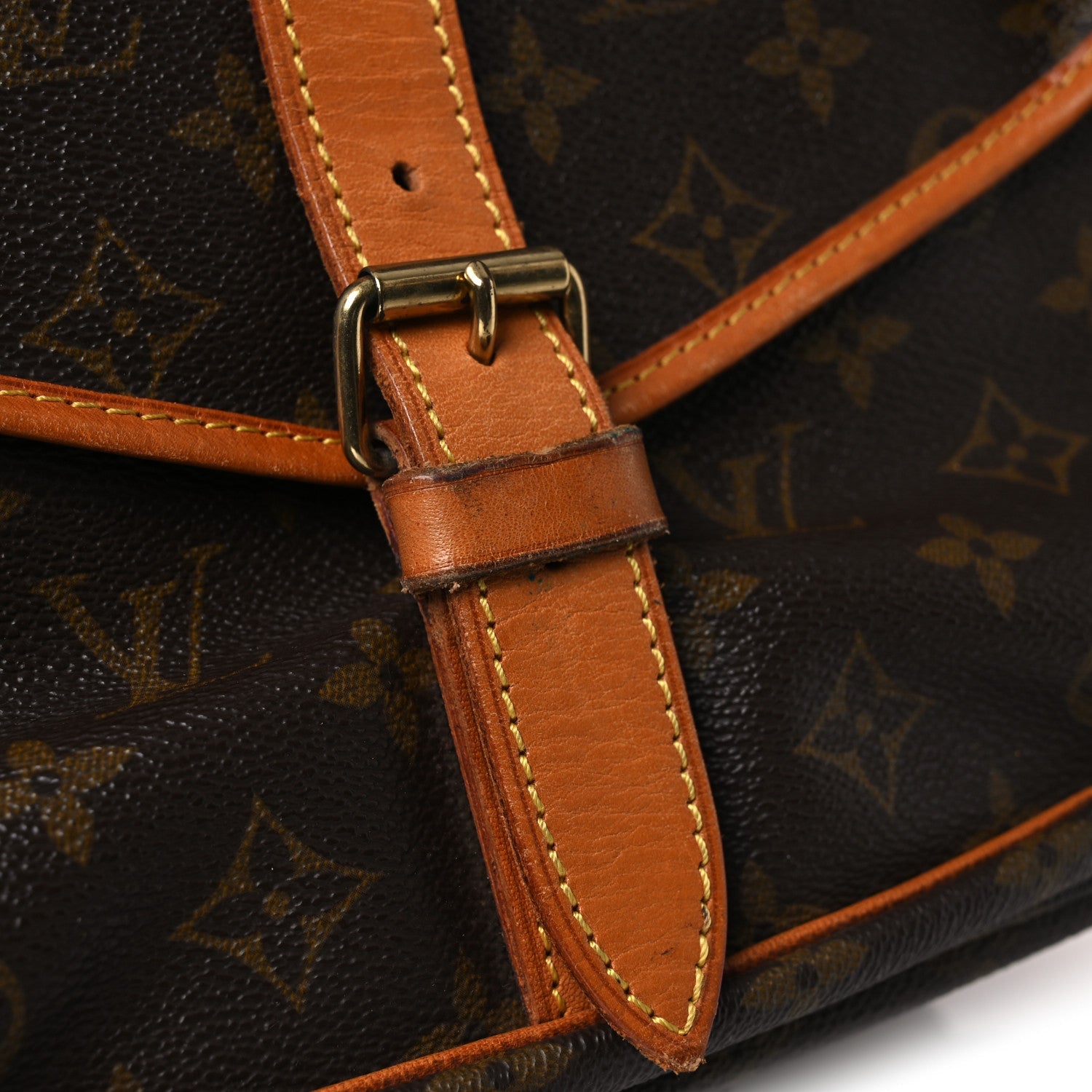 Louis Vuitton Monogram Saumur 35