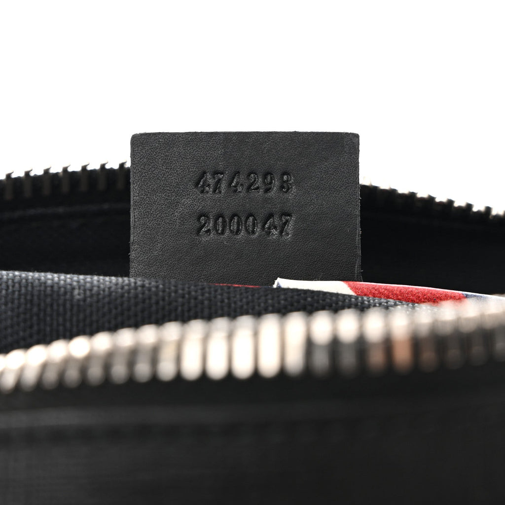 Gucci GG Supreme Monogram Night Courrier Belt Bag Black Multicolor