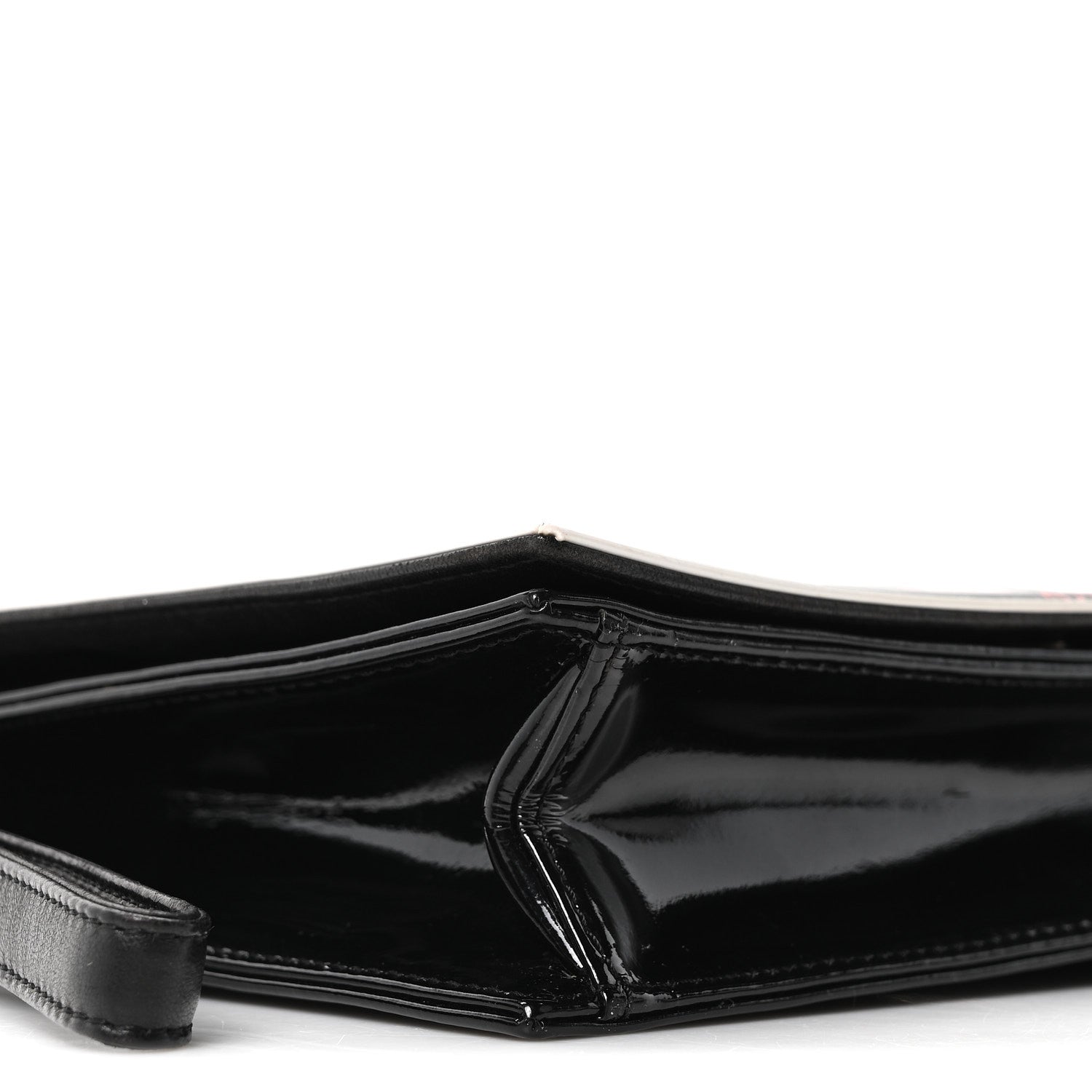 Chanel Patent Just a Drop of N°5 Comic Coco Clutch