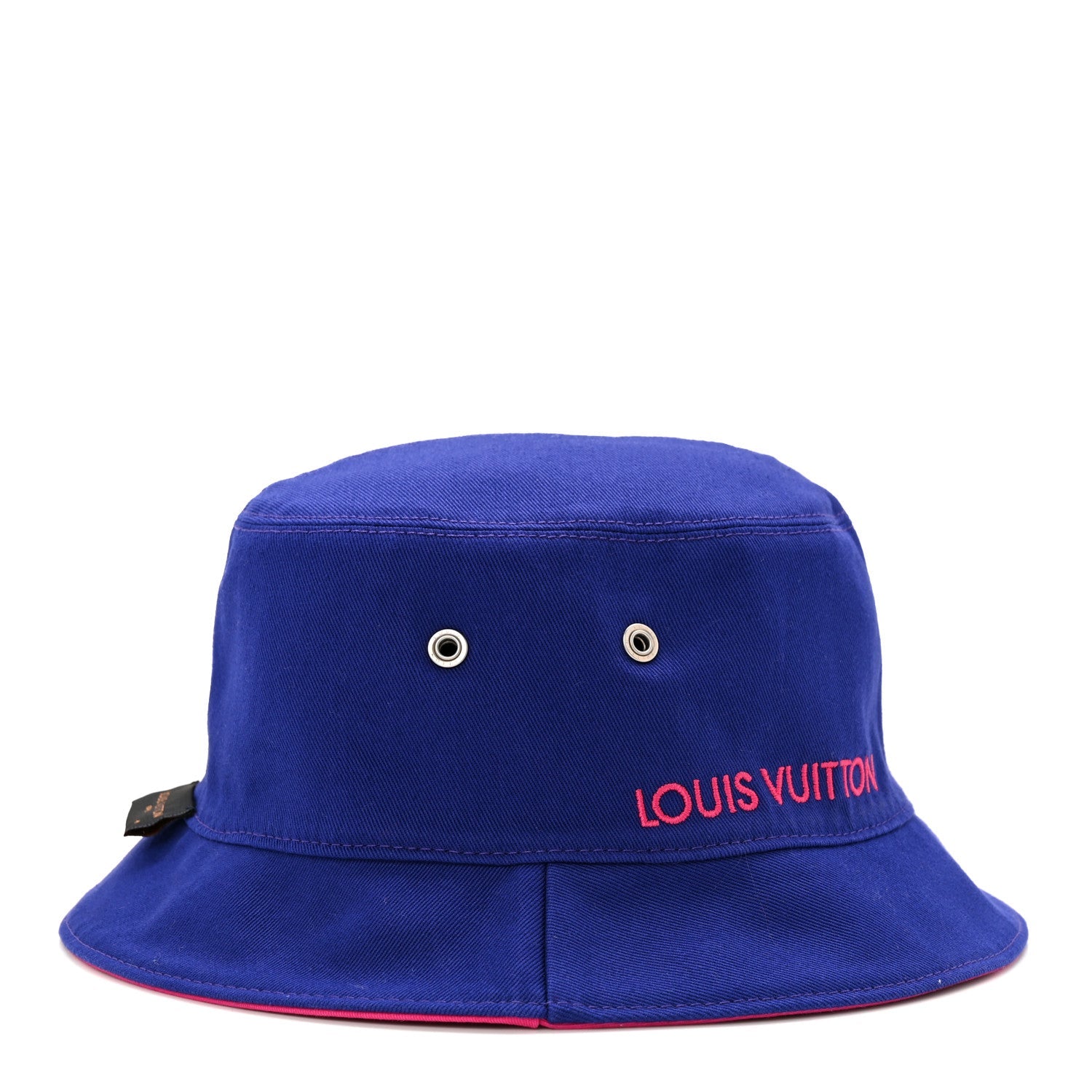 Louis Vuitton Monogram Illusion Reversible Bucket Hat M Pink Purple