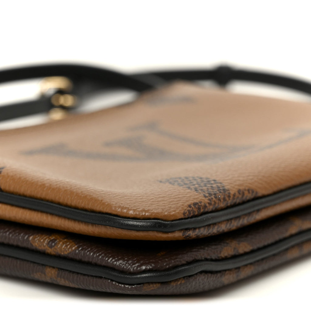 Louis Vuitton Reverse Monogram Giant Double Zip Pochette