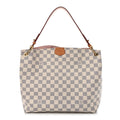 Louis Vuitton Damier Azur Graceful PM Rose Ballerine