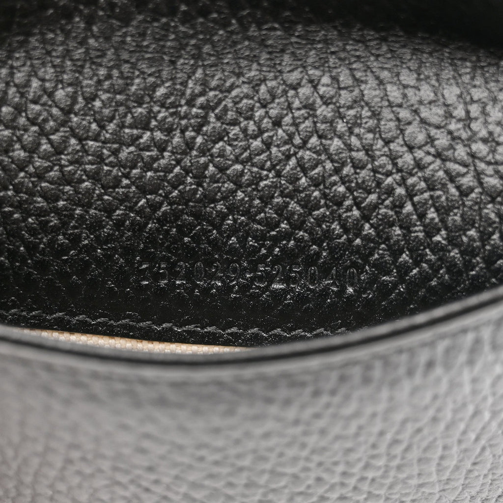 Gucci Dollar Calfskin Crystal Mini Dionysus Top Handle Bag Black Crystal