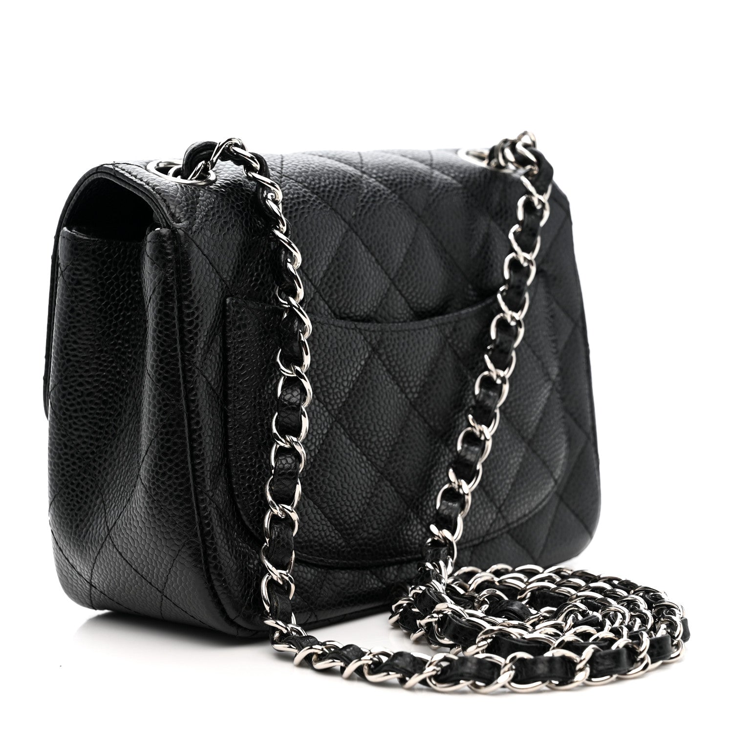 Chanel Caviar Quilted Mini Square Flap Black