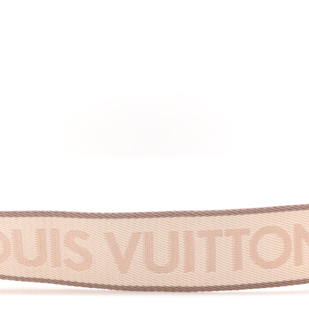 Louis Vuitton Jacquard Shoulder Strap Beige