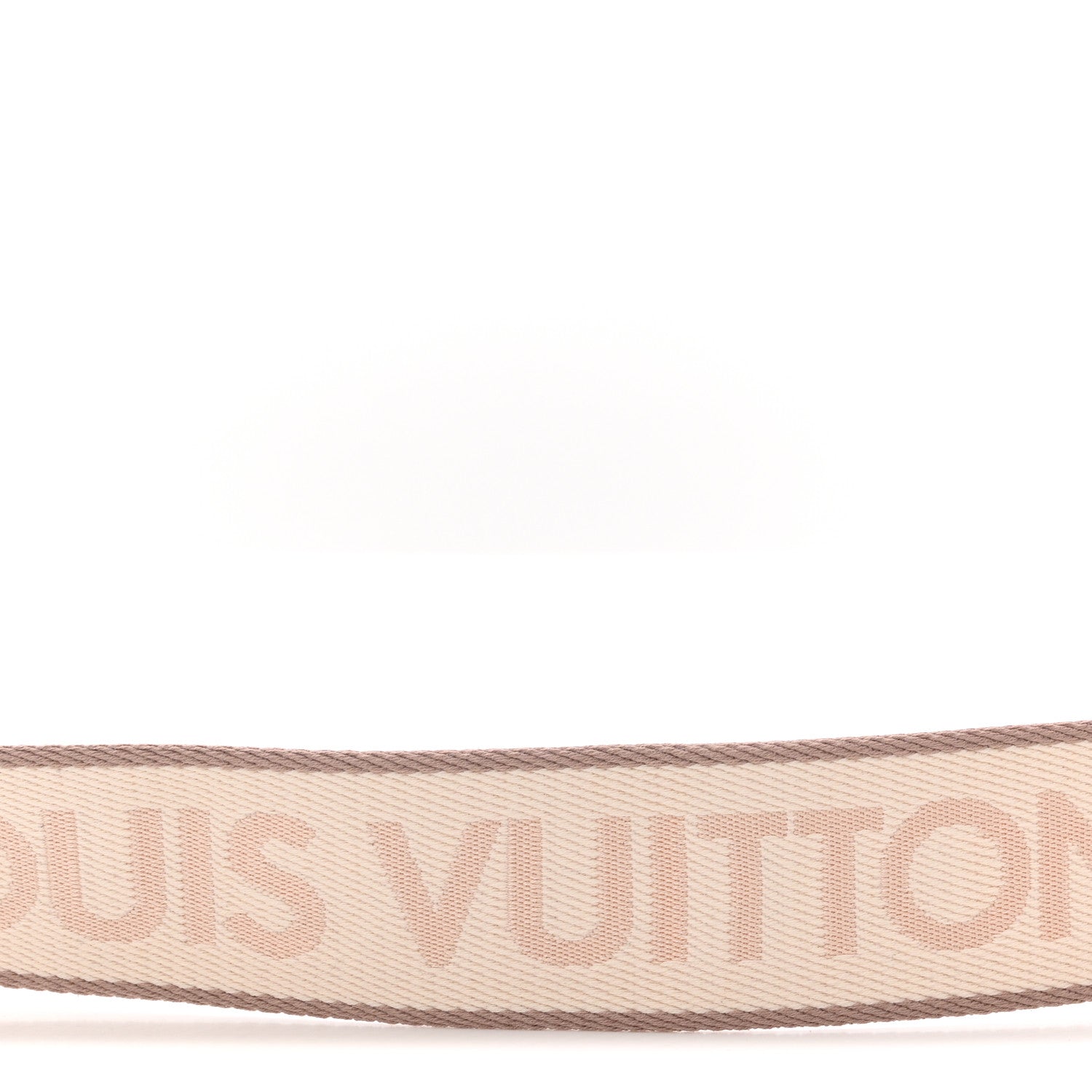 Louis Vuitton Jacquard Shoulder Strap Beige