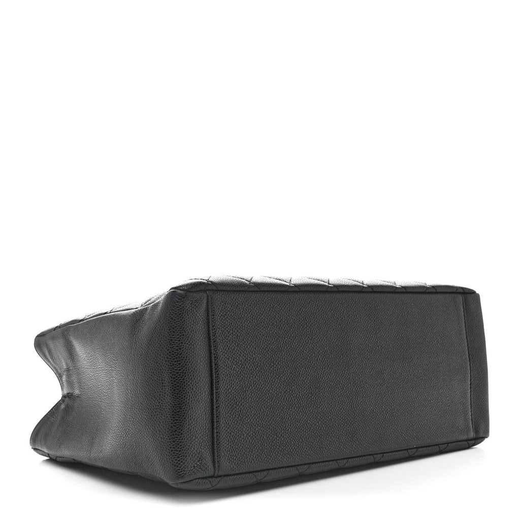 Chanel Caviar Quilted Grand Shopping Tote GST Black
