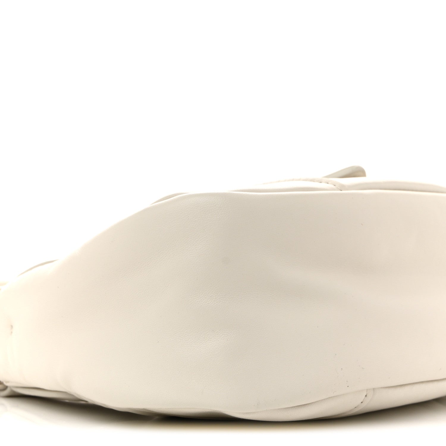 Prada Nappa Soft Padded Re-Edition 2002 Moon Bag White